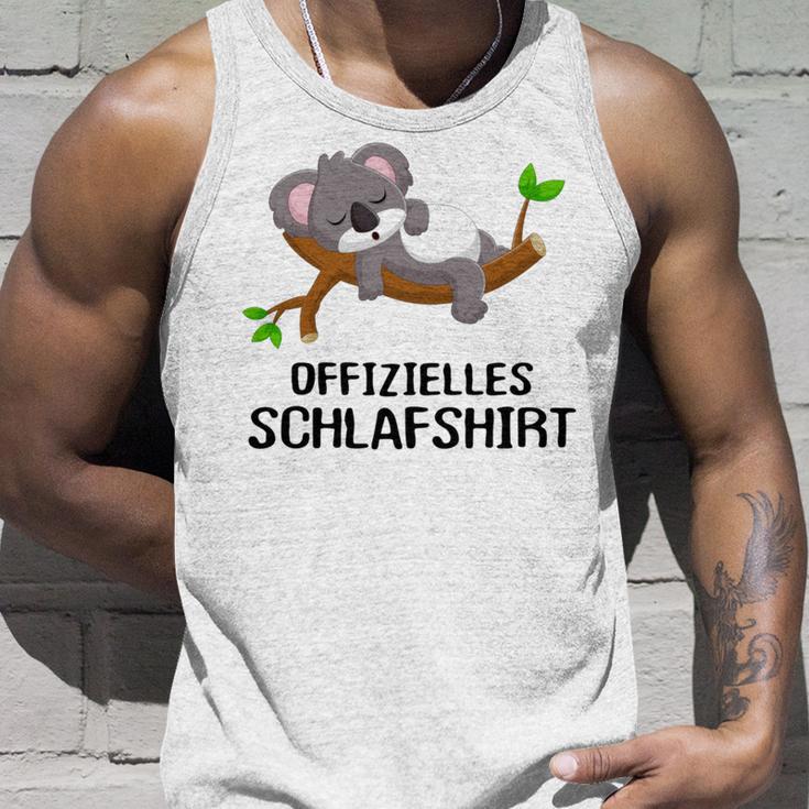 Official Sleep Pyjamas Nightdress Koala Gray Tank Top Geschenke für Ihn