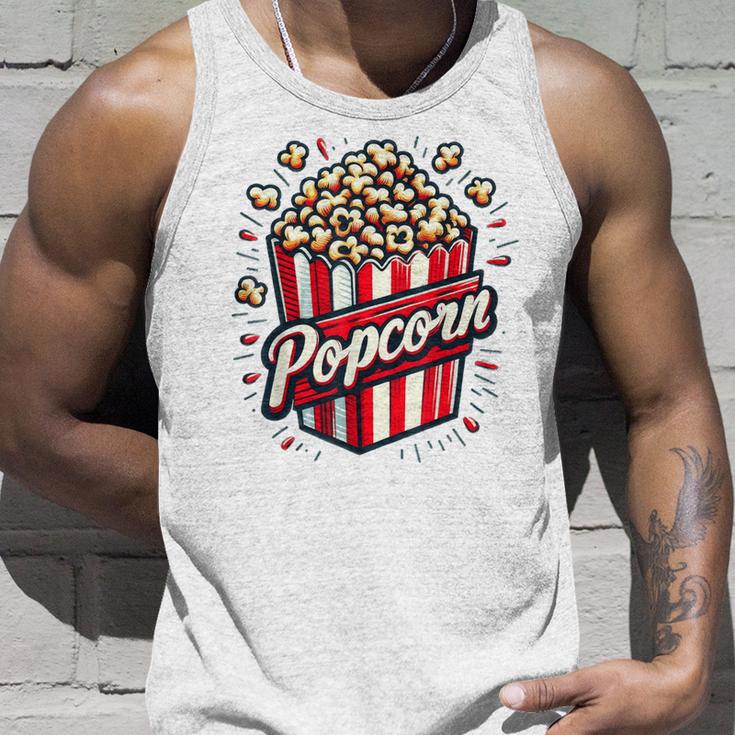 Popcorn Damen Tank Top Geschenke für Ihn