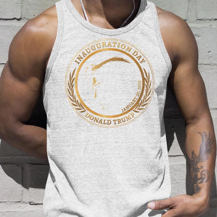 President Trump Inauguration Day 2025 Commemorative Graphic Tank Top Geschenke für Ihn