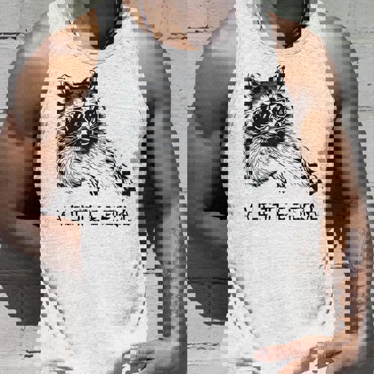 Raccoon Moon Tank Top – Unisex | Trash Panda Animal Design Gifts for Him