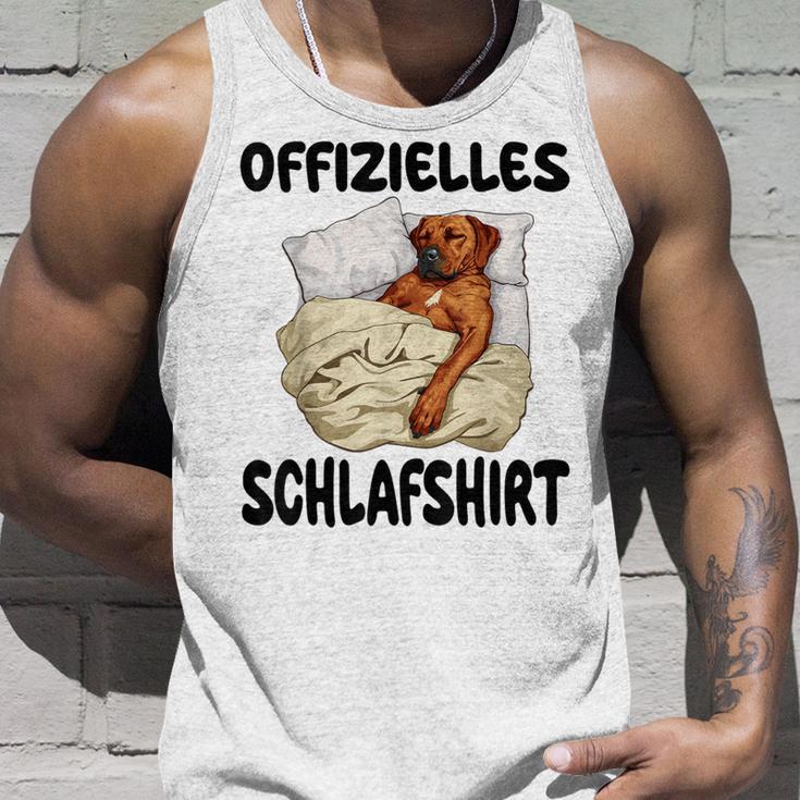 Rhodesian Ridgeback Dog Official Sleep Nightdress Tank Top Geschenke für Ihn