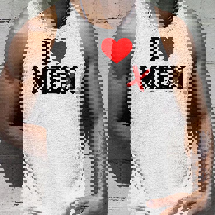 Ropa Estética I Love Me I Love Men Camiseta sin mangas Regalos para él