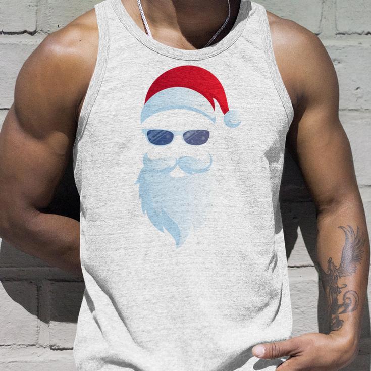 Santa Claus Sunglasses Christmas Santa Claus Long-Sleeved Tank Top Geschenke für Ihn