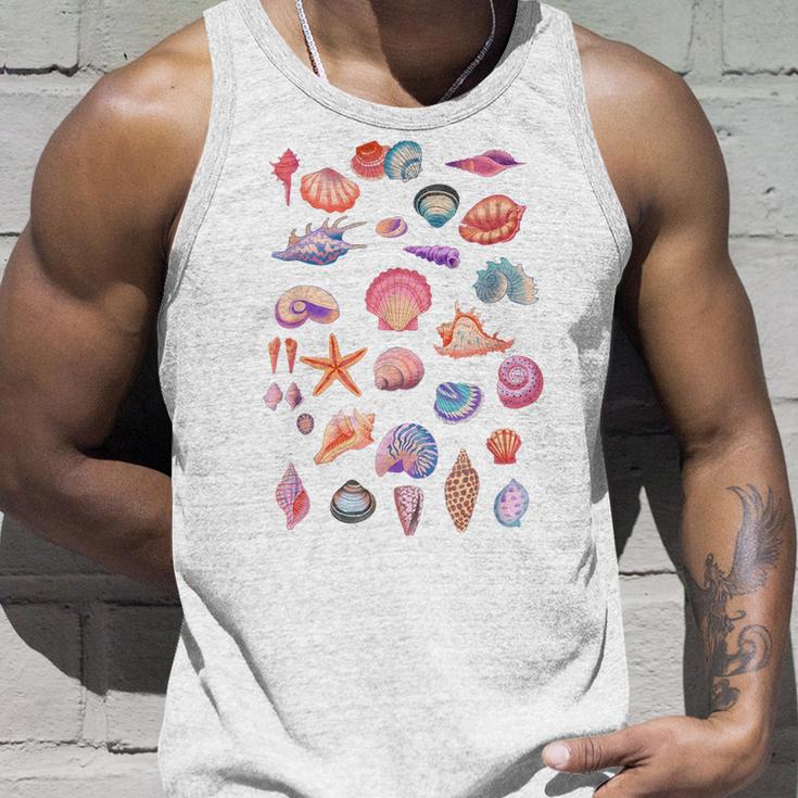 Shell Collector Seashell Beach Shelter Shell Shell Shell Tank Top Geschenke für Ihn