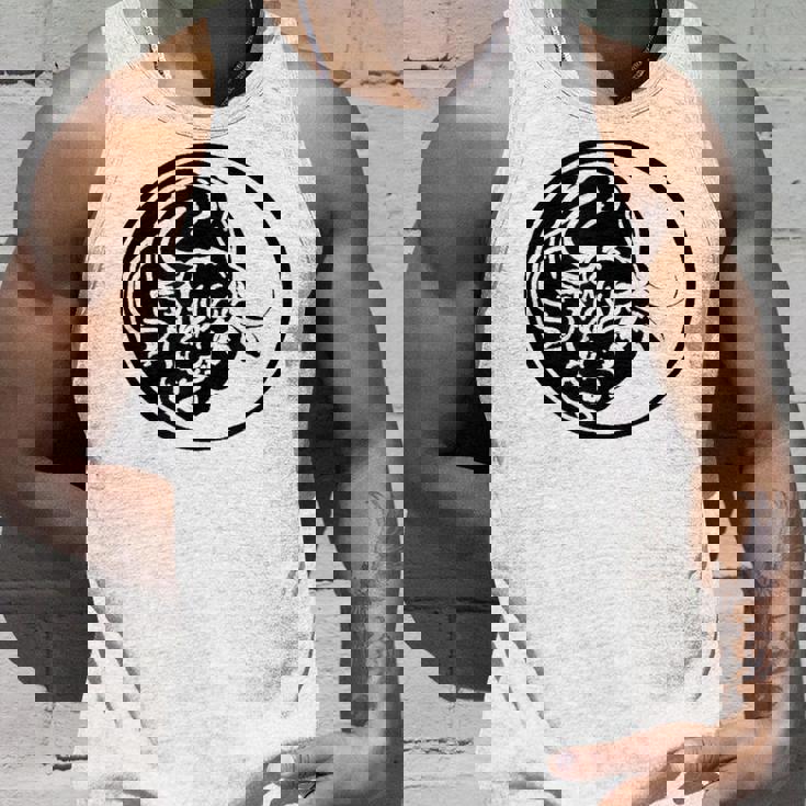Silueta De Toro Negro En Estilo De Tatuaje Tribal Camiseta sin mangas Regalos para él