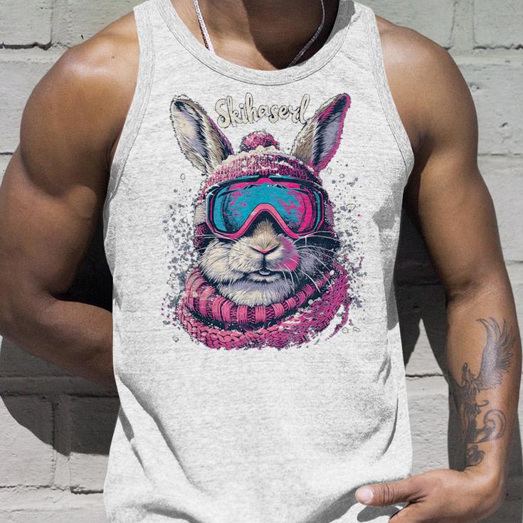 Skihaserl Apres Ski Haserl Skifahrer Winter Damen Tank Top Geschenke für Ihn