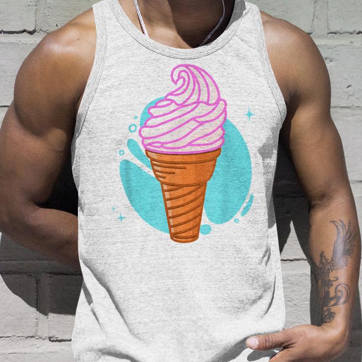 Soft Ice Cream In The Waffle Summer Ice Cream S Tank Top Geschenke für Ihn