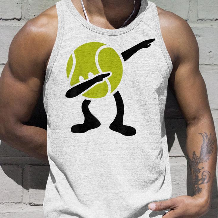 Tennis Dabbing Tennis Ball Tennis Player Ball Sport Tank Top Geschenke für Ihn