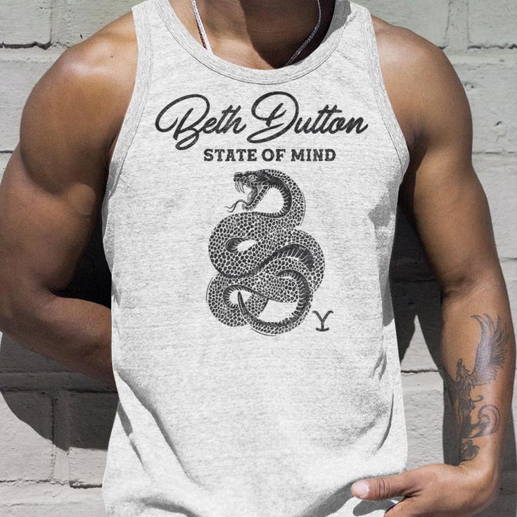 Yellowstone Centered Beth Dutton Gray Tank Top Geschenke für Ihn