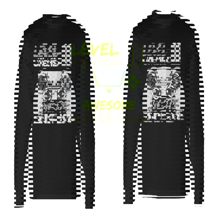 11 Year Old Bday Decorations Son Boy 11Yr 2014 11Th Birthday Long Sleeve T-Shirt