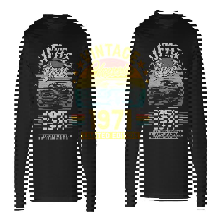 1971 Muscle Car Limited Edition Long Sleeve T-Shirt