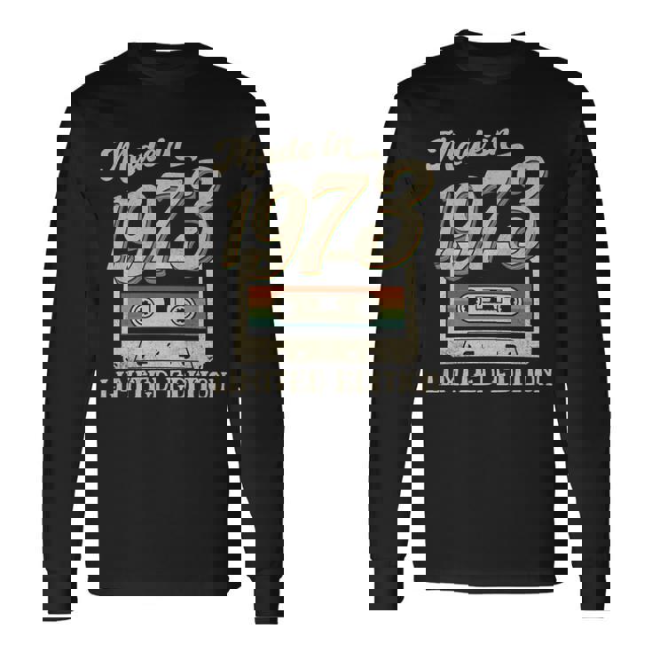 1973 Vintage Cassette Long Sleeve T-Shirt