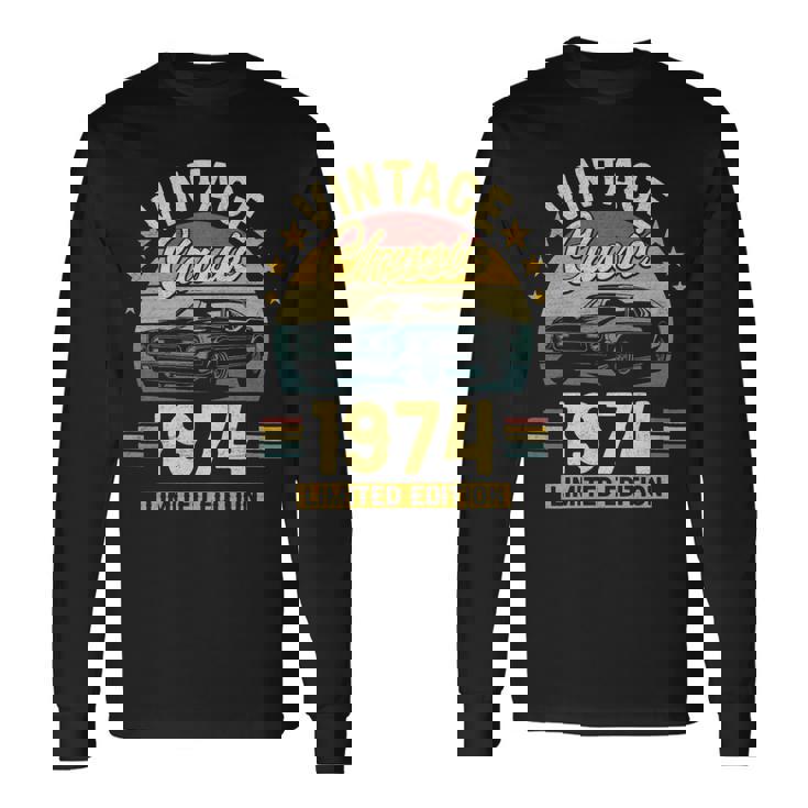 1974 Muscle Car Limited Edition Long Sleeve T-Shirt