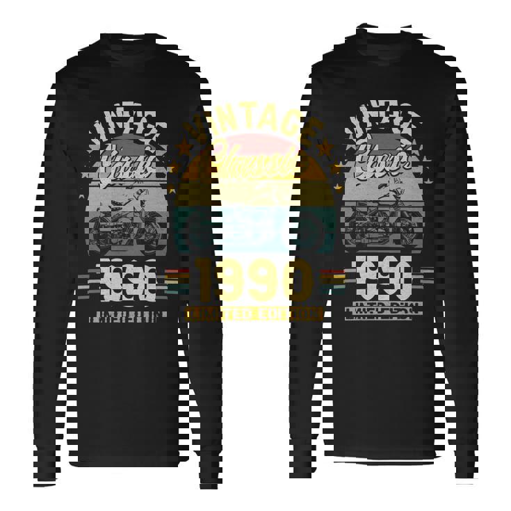 1990 Motorcycle Limited Edition Long Sleeve T-Shirt