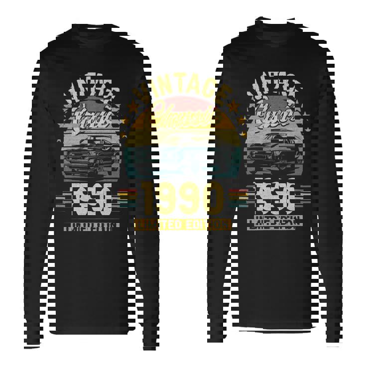 1990 Muscle Car Limited Edition Long Sleeve T-Shirt