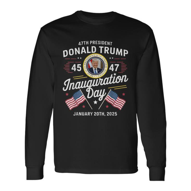 47Th President Donald Trump Housewarming Day Graphic Langarmshirts Geschenkideen