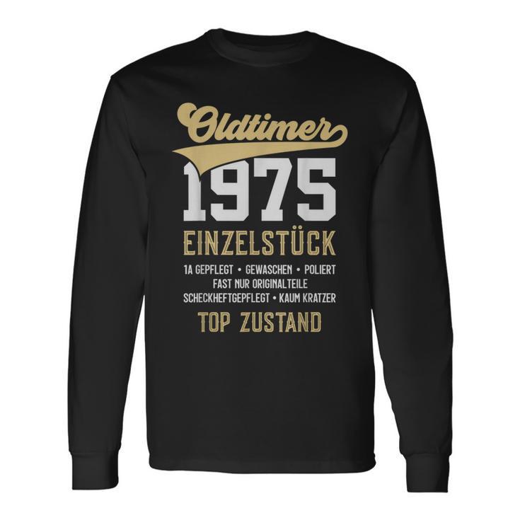 48 Jahre Oldtimer 1975Intage 48Th Birthday Langarmshirts Geschenkideen