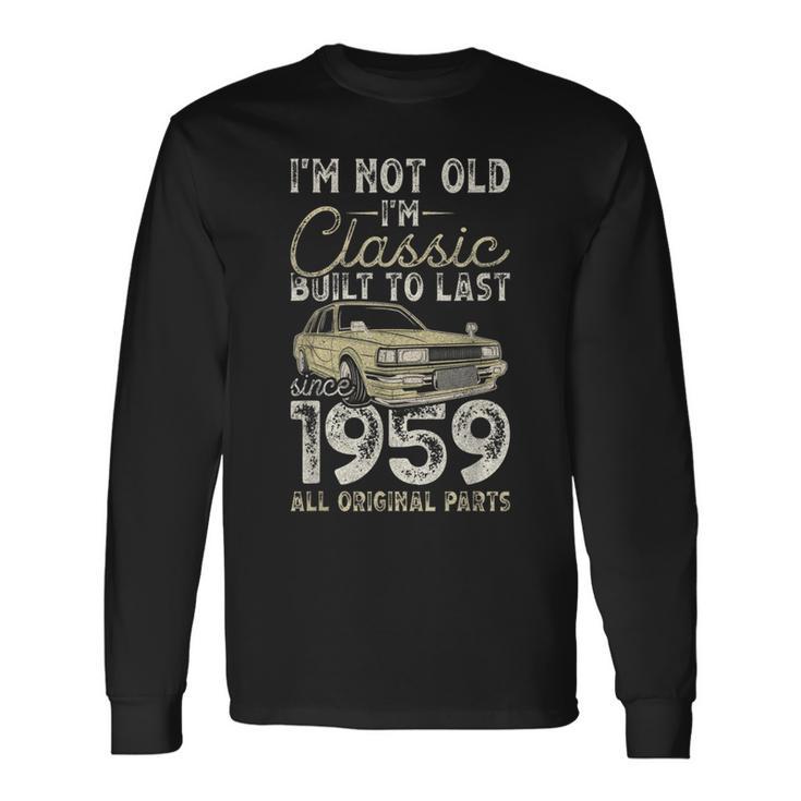 65Th Birthday Since 1959 Oldtimer 65 Years Old Langarmshirts Geschenkideen