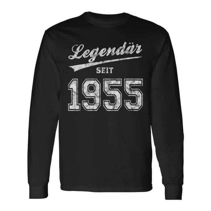 68Th Birthday 1955 Legendary Since 1955 intage 55 Langarmshirts Geschenkideen