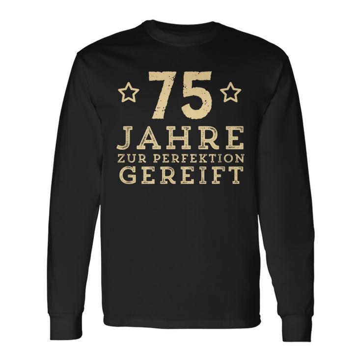 75Th Birthday 1943 Born Idea Langarmshirts Geschenkideen