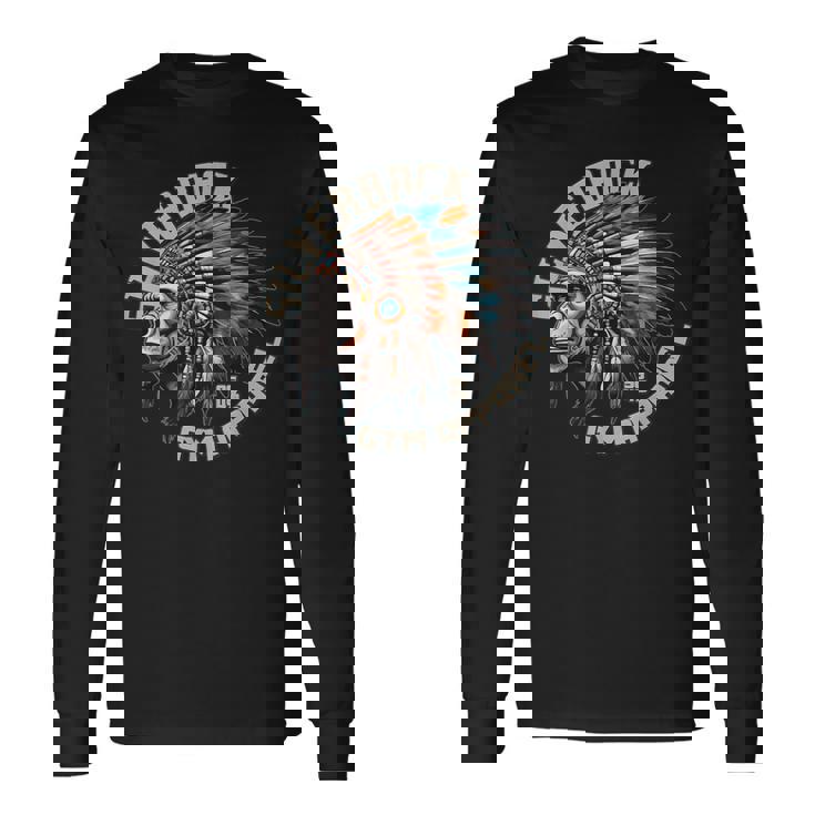 964 Silverback -Êtements De Gym Musculation Apache Gym T-shirt à manches longues