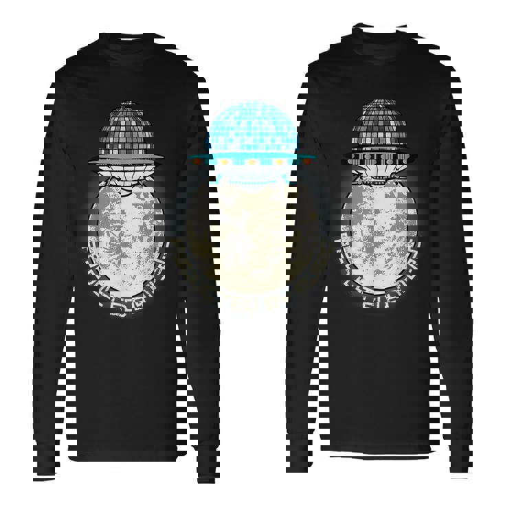 Abducted By Music Ufo Alien Space Club Festival Long Sleeve T-Shirt