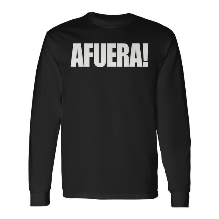 Afuera President Milei Libertarian Langarmshirts Geschenkideen