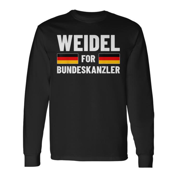 Alice Weidel For Bundeskanzler Langarmshirts Geschenkideen