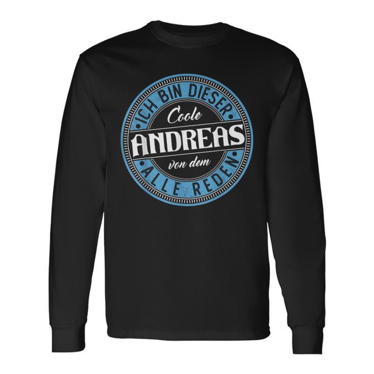 Andreas Ich Bin Dieser Cooler Andreas Langarmshirts Geschenkideen