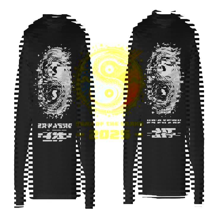 Année Du Serpent 2025 Nouvel An Lunaire Nouvel An Chinois T-shirt à manches longues