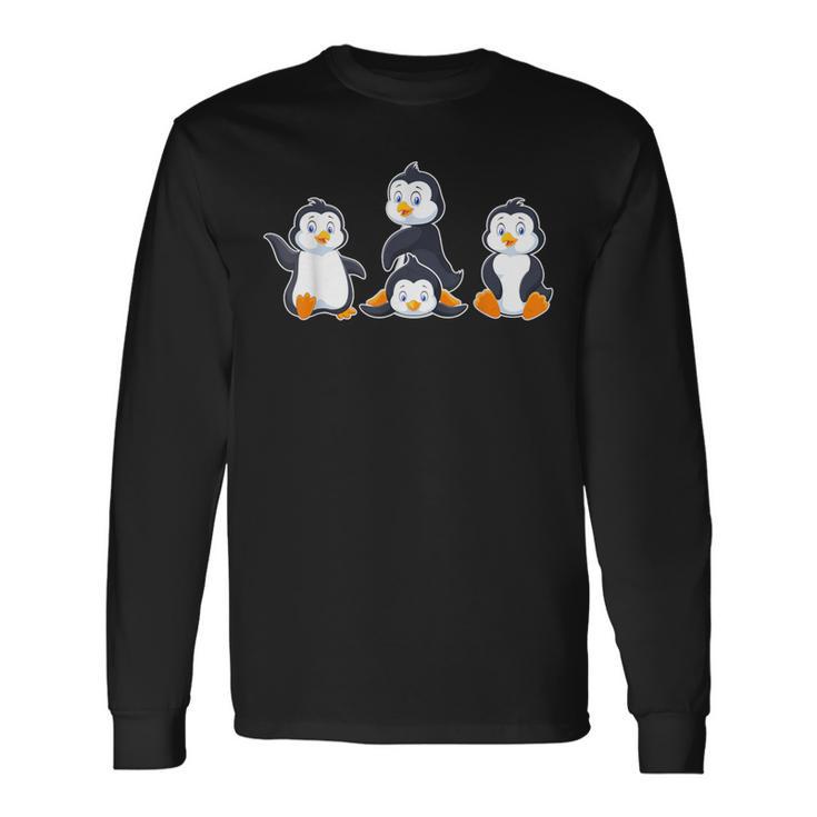 Antarctic Animal For Children Penguin Langarmshirts Geschenkideen