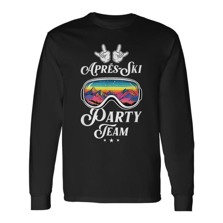 Après-Ski-Partyteam Ski-Crew Langarmshirts Geschenkideen