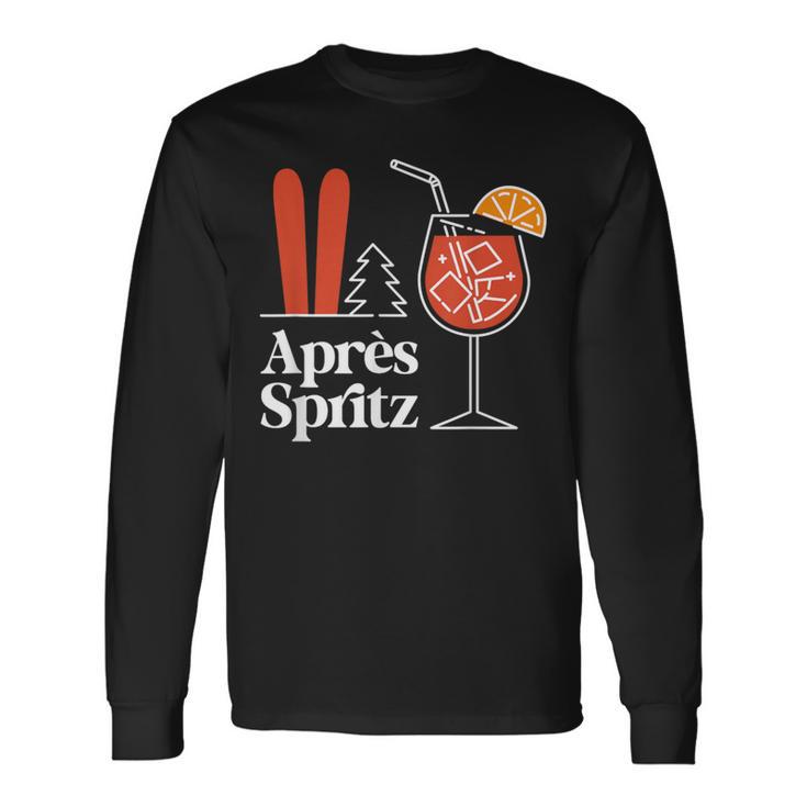 Après Spritz X Aperölchen Spritz & Skiing Skier Ski Langarmshirts Geschenkideen