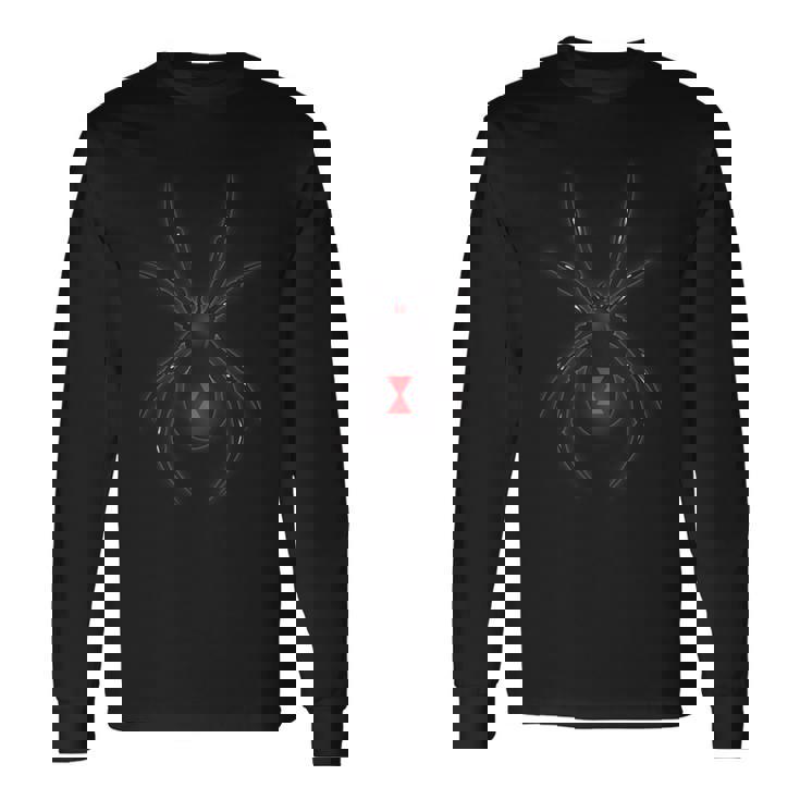 Araignéeeuve Noire T-shirt à manches longues