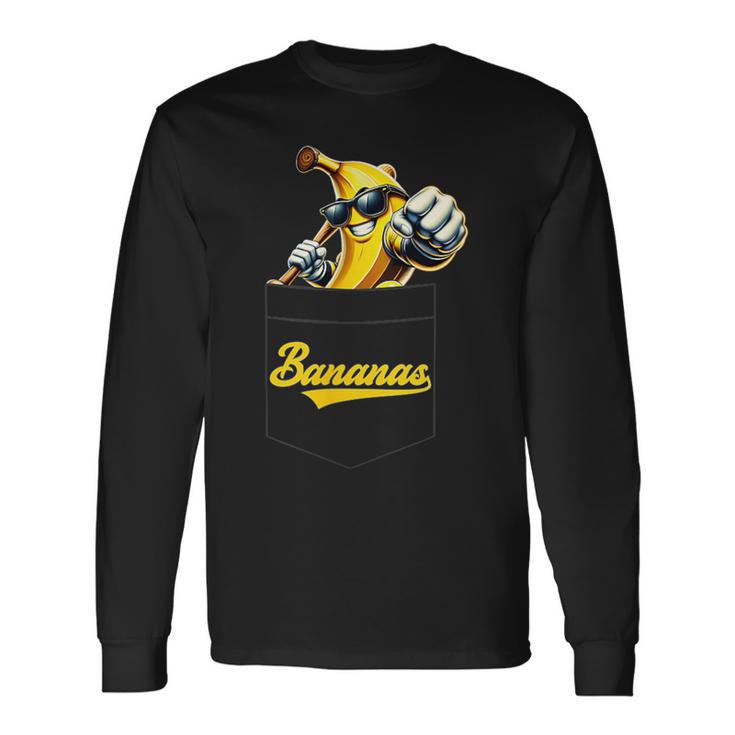Bananas In Pajamas B1 And B2 Banana Lovers Sleep Long Sleeve T