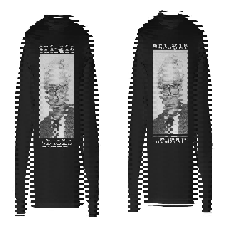 Bernie Sanders 2020 Against The Machine Punk Rock Stage Star Long Sleeve T-Shirt