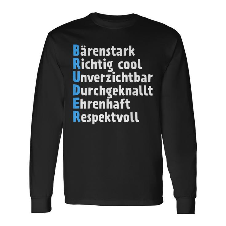 Best Brother Brother For Siblings Langarmshirts Geschenkideen