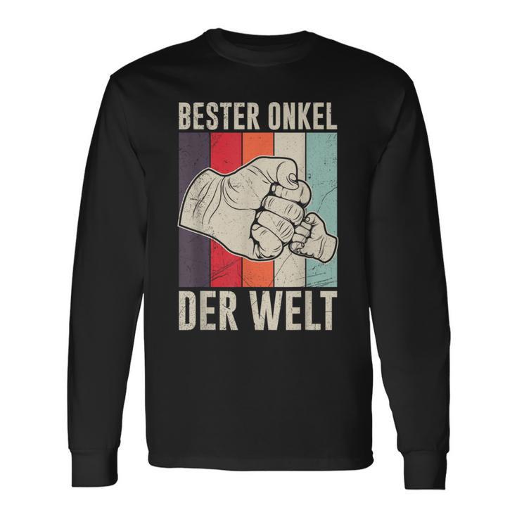 With Bester Onkel Der Welt Langarmshirts Geschenkideen