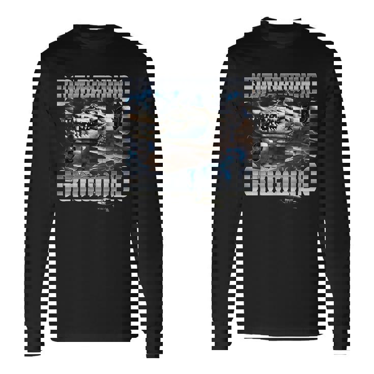 Bombardino Crocodilo Long Sleeve T-Shirt