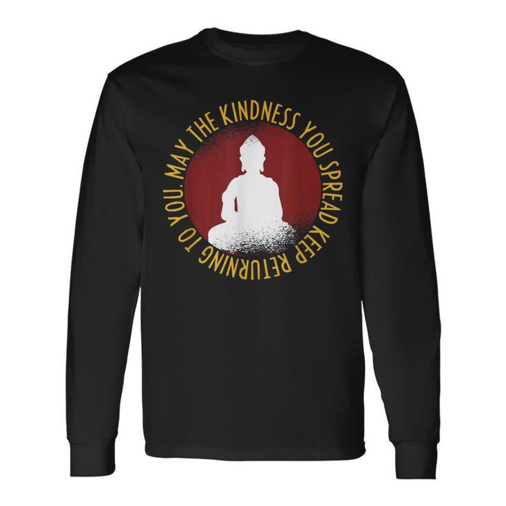 Buddhist Zen Buddhism S Langarmshirts Geschenkideen