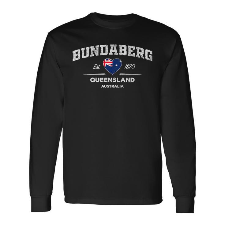 Bundaberg Australia T-shirt à manches longues