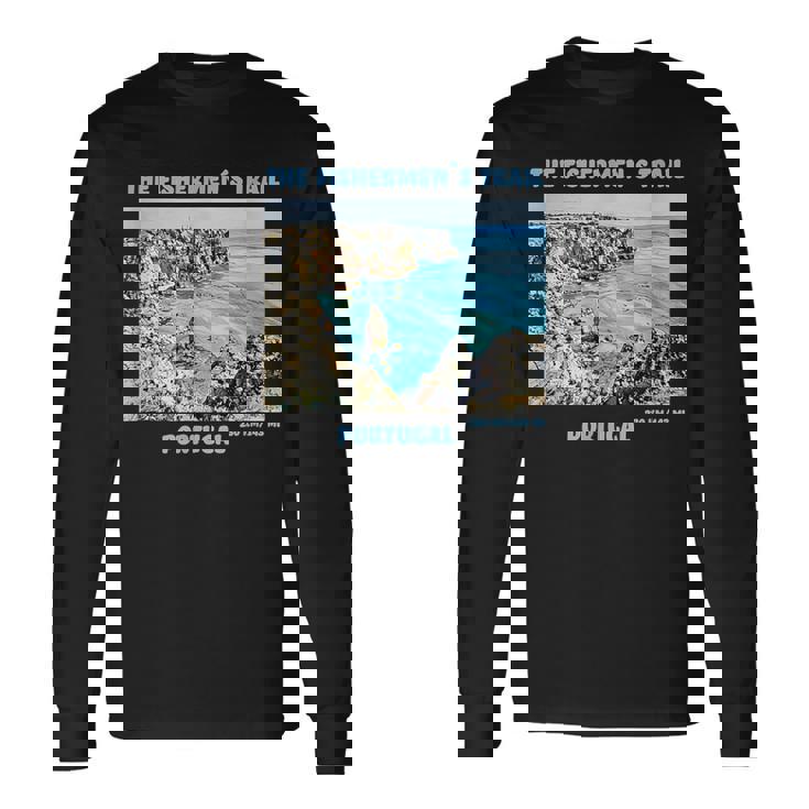 Caminata Por El Camino De Los Pescadores Por Portugal Camiseta de manga larga