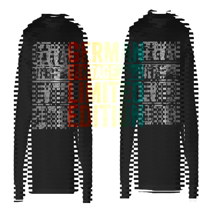 Camisa Con Nombre Personalizado Germanintage Edición Limitada Camiseta de manga larga