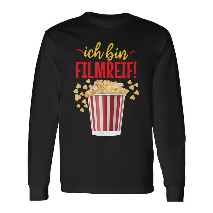 Carnival I Am Film Hoop Popcorn Fun Langarmshirts Geschenkideen