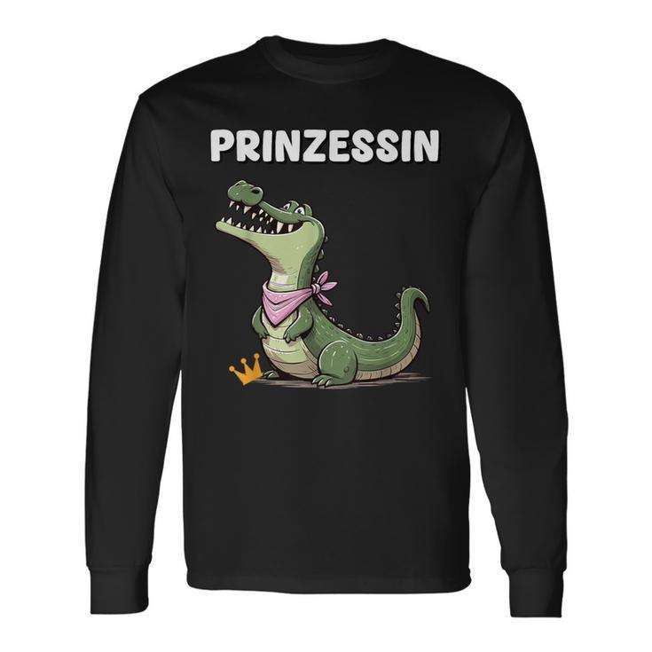 Carnival Princess Crocodile Cologne Alaaf Cologne Langarmshirts Geschenkideen