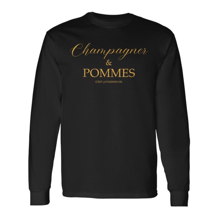 Champion & Pommes C'est Laie Langarmshirts Geschenkideen