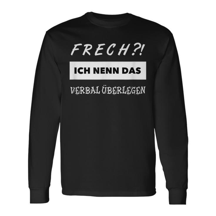 Cheeky Ich Nenn Daserbal Superior Langarmshirts Geschenkideen