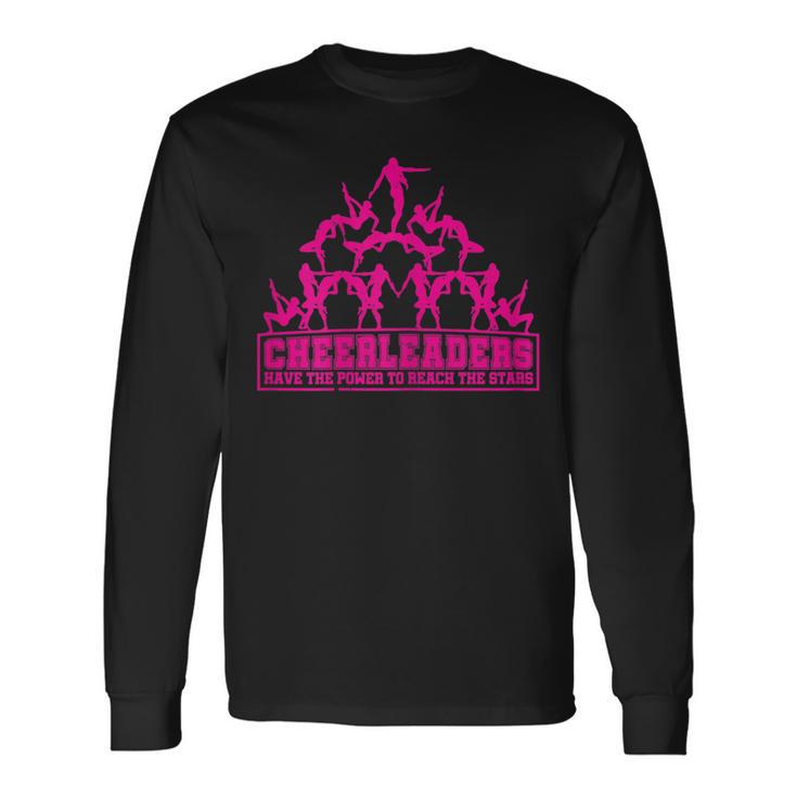 Cheerleading Football Sport Cheerleaders Langarmshirts Geschenkideen