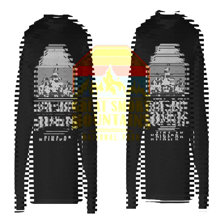 Chemise Pour Fan Du Guide Deoyage Smoky Mountains Smoky Mountains T-shirt à manches longues