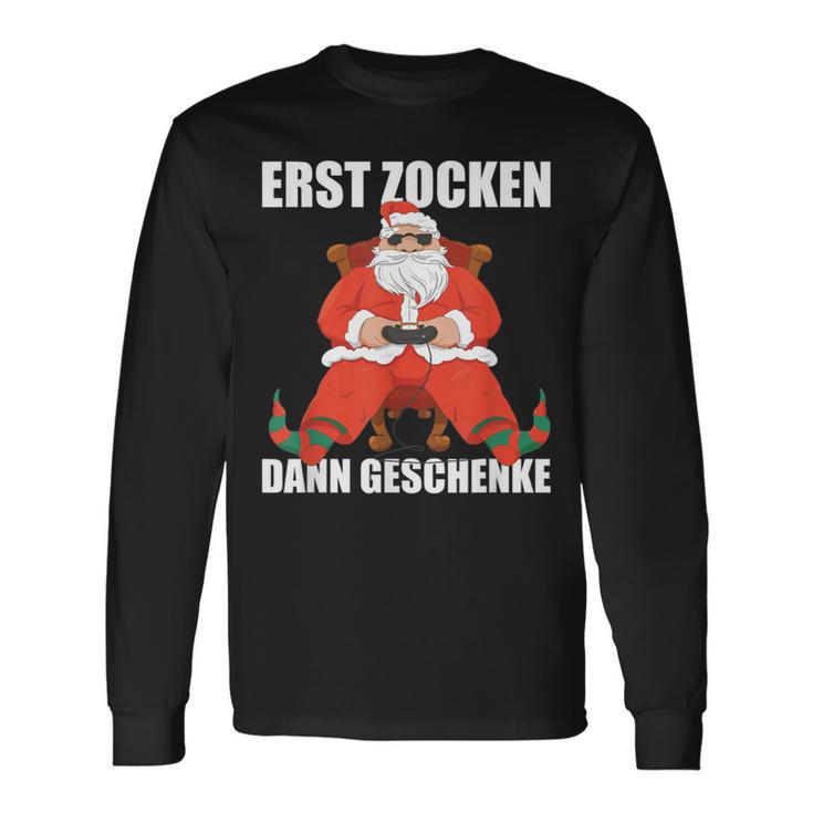 Christmas And Gaming Langarmshirts Geschenkideen